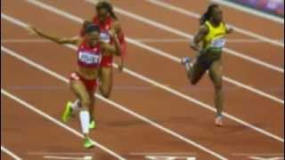 London Olympics 2012 Womens 4x100 USA Win New WR World Record [upl. by Egiarc]