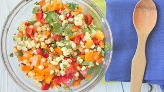 Beautiful Corn Summer Salad Recipe [upl. by Ancelin]