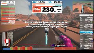 Zwift Training Plan GCN Zero to Hero Week 1  FTP Test [upl. by Wearing69]