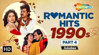 Bollywood 90s Romantic Songs  Vol4  Hindi Love SongsHD  90s Hits Video Jukebox [upl. by Sedecram]