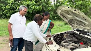 बाईची गाडी बिघडली बाबुराव आला आण 😁gavakadcharahada गावाकडचीकॉमेडी [upl. by Luhem]