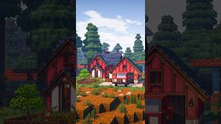 Cozy cottage with Cocricot mod  Minecraft Build minecraftcocricot [upl. by Anipsed241]