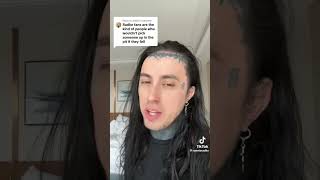 Ronnie Radke being straight about his fans vs his nonsimps on TikTok 71323 [upl. by Arbrab457]