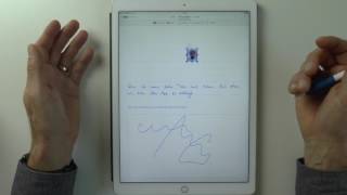 Papierloses Büro Handschrift auf dem iPad  GoodNotes vs MyScript Nebo [upl. by Ydnas]