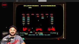 Electron Invaders  Acorn Electron BBC Micro  Retro Gaming  Space Invaders [upl. by Sharp108]