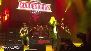 Saxon  Ace of Spades with Phil Campbell amp Mikkey Dee Metal Hammer Golden Gods 2016 13616 [upl. by Kerrie]