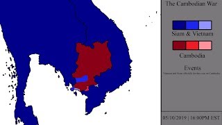 EarthMC The Cambodian War Every Hour [upl. by Schurman]