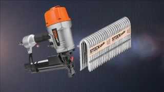 STOCKade ST400 9ga Fencing Stapler Demo [upl. by Uzziel]