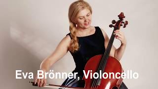 Antonín Dvořák  Allegro Cellokonzert hMoll  Eva Brönner [upl. by Arit]