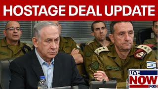 IsraelHamas war Netanyahu welcomes Gaza hostage deal  LiveNOW from FOX [upl. by Anikal]