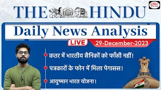 29 December 2023  The Hindu Newspaper Analysis  Drishti IAS [upl. by Akinehs]