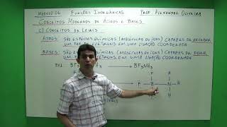 Conceitos Modernos de Ácidos e Bases Vídeo 2 Conceito de Lewis 1 [upl. by Aneleve]