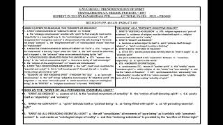 HEGELPHENOMENOLOGY OF SPIRIT PP 410421 PARA 572691 RELIGION LESSON 09 [upl. by Arikihs]