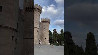 RHODOS rhodos rhodes shorts shortvideo youtubeshorts travel walking beer center greece🇬🇷 [upl. by Hara]