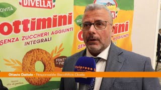 Dattolo quotI biscotti salutistici una scommessa per Divellaquot [upl. by Anaiuq]