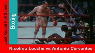 Nicolino Locche vs Antonio Cervantes I Widescreen Match Highlights Boxing Title Fight 1971 [upl. by Enitnatsnoc921]