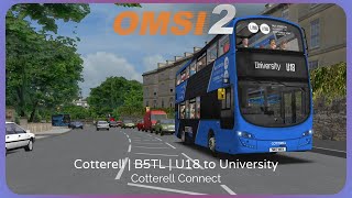 OMSI 2  Cotterell  U18 to University  B5TL [upl. by Ruyle]