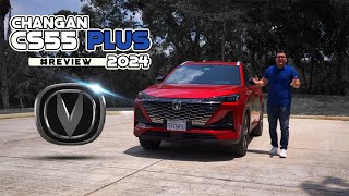 Changan CS55 Plus 2024  Review completo en español [upl. by Enahpets]