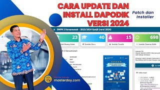 CARA UPDATE DAPODIK VERSI 2024 Patch Dapodik [upl. by Maynord862]