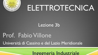 Elettrotecnica Lezione 3b [upl. by Hy]