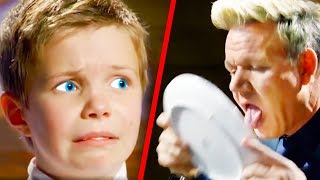 Top 10 Gordon Ramsay MasterChef Junior Moments Season 6 [upl. by Samuelson15]