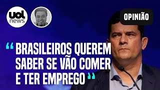 Moro tem pauta do combate à corrupção mas parece não saber falar sobre outros temas diz Sakamoto [upl. by Lamoureux627]