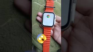 chrome in smartwatch shortsfeed t800ultra youtubeshorts watch [upl. by Ailedroc]