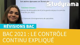 Bac 2021  Les épreuves communes de contrôle continu en Première et Terminale [upl. by Ahaelam]