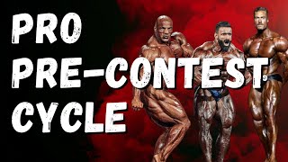 Pro Bodybuilder PreContest Cycle Example [upl. by North]