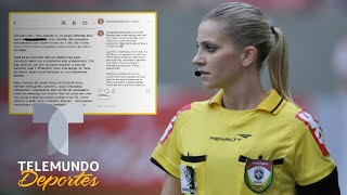 La sucia y ofensiva propuesta a una bella árbitra brasileña  Telemundo Deportes [upl. by Ginevra]