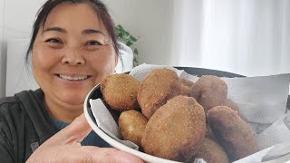 FAZENDO BOLINHO DE CARNE EMPANADO PRA CONGELAR E TER SEMPRE À MÃO [upl. by Mandie]