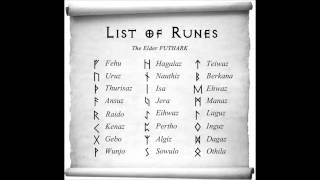 The Elder Futharc How to Correctly Pronounce the Runes [upl. by Gnep124]