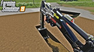 New Mods Construction amp Road Works Digging 8 Mods  Farming Simulator 19 [upl. by Earezed353]