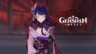 Character Teaser  quotRaiden Shogun Nightmarequot  Genshin Impact [upl. by Emery]