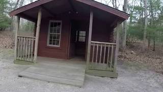 Cabin I Burlingame State Campground Campsite [upl. by Eellah]