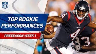 Top Rookie Performances of Week 1  NFL Preseason Highlights [upl. by Nico]