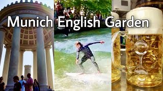 Munich English Garden Walk Summer of 2023 4K ☀️ [upl. by Lincoln504]