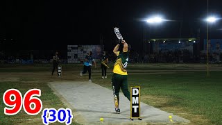 96 RUNS NEED 30 BALLS KARACHI VS LAHORE BIGGEST MATCH IN TAPE BALL CRICKET HISTORY EVER [upl. by Rebekah]