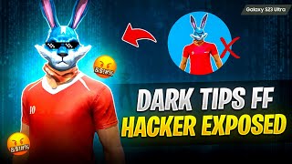 Dark Tips FF Exposed  🤬⚠️ Using UMP Aimbot amp Script Panel File DarkTipsff [upl. by Revned365]