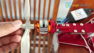 Review Motor Thrust Test FlashHobby D2826 1400kv 8x6 3s  Flash Hobby D2826 1400kv  Langit Robotika [upl. by Annola936]