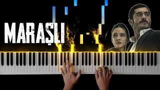 Maraşlı Dizi Müzikleri 1130 Min 10 Piano Tutorial Most Emotional Musics [upl. by Harbed]