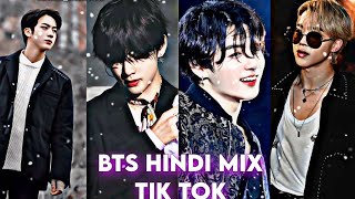 bts tiktok💥 insta reels📸 video hindi mix song btstiktok btstrending bangtanboys trending [upl. by Gualterio]