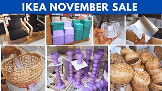 Ikea November SaleHuge discounts on Christmas itemsbedsheetskitchen itemsfurnitureDont miss 🥳 [upl. by Hallee]