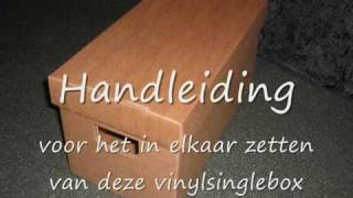 instructievideo voor de vinylsingle box [upl. by Yrret]