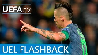 UEFA Europa League matchday six flashback featuring Napoli Liverpool and Sporting [upl. by Nawtna]