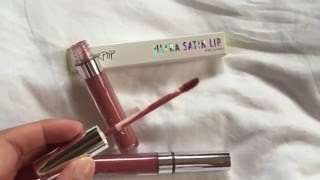 1 Minute Reviews Colourpop Ultra Satin Lip  Echo Park Frick n Frack [upl. by Revlis]