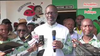 PDCI RDA La population d Odienné a répondu oui a la candidature du président Thiam Lhomme fort [upl. by Mariande]