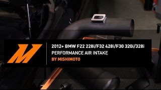 201218 BMW F22 228iF32 428iF30 320i328i Performance Air Intake Installation Guide By Mishimoto [upl. by Madea]