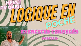 Exercicescorrigés sur logique partie 3 [upl. by Akemet]