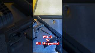 Rock islands 1911 45 vs Suppressed Rock islands 1911 45 pistols 45 suppression El09 [upl. by Wycoff]